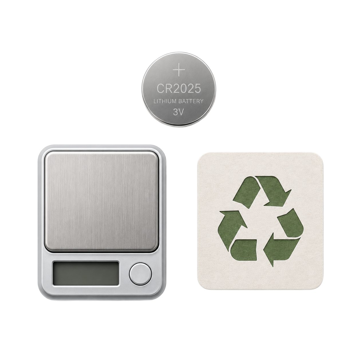 CR2025 parametry hmotnost 2,5g bezpečnost recyklace